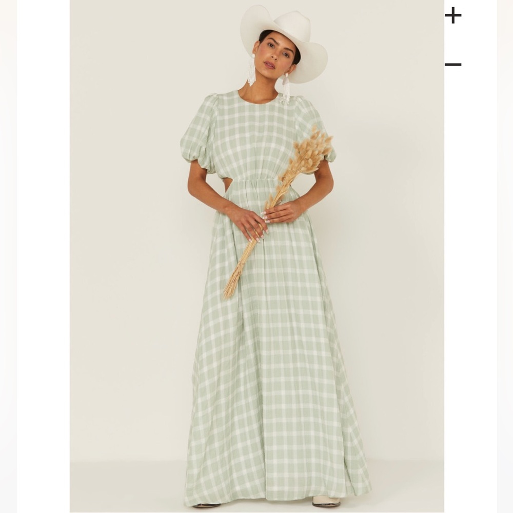 Show Me Your Mumu Women's Eloise Plaid Maxi Dress